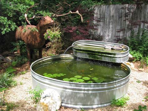 add waterfall box to metal stock tank|waterfall stock tank installation.